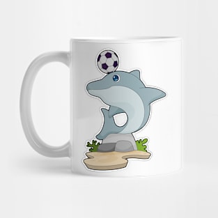 Dolphin Soccer player Soccer Mug